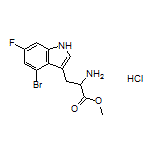 4-Bromo-6-fluoro-DL-tryptophan Methyl Ester Hydrochloride