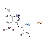 7-Methoxy-4-nitro-DL-tryptophan Methyl Ester Hydrochloride