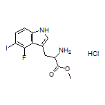 4-Fluoro-5-iodo-DL-tryptophan Methyl Ester Hydrochloride