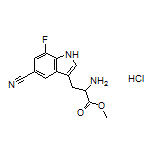 5-Cyano-7-fluoro-DL-tryptophan Methyl Ester Hydrochloride