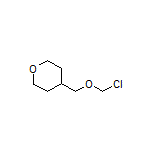 4-[(Chloromethoxy)methyl]tetrahydro-2H-pyran