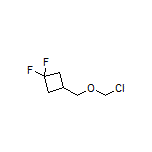 3-[(Chloromethoxy)methyl]-1,1-difluorocyclobutane