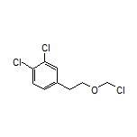 1,2-Dichloro-4-[2-(chloromethoxy)ethyl]benzene