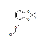 4-[(Chloromethoxy)methyl]-2,2-difluorobenzo[d][1,3]dioxole