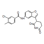 3-Chloro-N-[3-(2,6-dioxo-3-piperidyl)-5-benzofuryl]-4-methylbenzamide