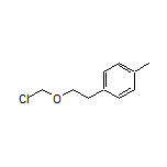 4-[2-(Chloromethoxy)ethyl]toluene