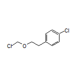 1-Chloro-4-[2-(chloromethoxy)ethyl]benzene