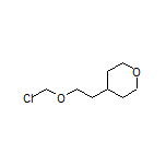 4-[2-(Chloromethoxy)ethyl]tetrahydro-2H-pyran