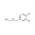 4-[(Chloromethoxy)methyl]-1,2-difluorobenzene