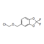 5-[(Chloromethoxy)methyl]-2,2-difluorobenzo[d][1,3]dioxole