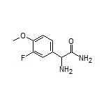 2-Amino-2-(3-fluoro-4-methoxyphenyl)acetamide