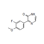 3-(3-Fluoro-4-methoxyphenyl)pyrazin-2(1H)-one