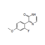 3-(2-Fluoro-4-methoxyphenyl)pyrazin-2(1H)-one