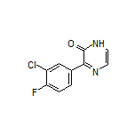 3-(3-Chloro-4-fluorophenyl)pyrazin-2(1H)-one