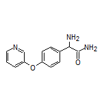 2-Amino-2-[4-(3-pyridyloxy)phenyl]acetamide