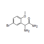 2-Amino-2-(5-bromo-2-methoxyphenyl)acetamide