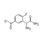 2-Amino-2-(2-fluoro-5-nitrophenyl)acetamide