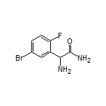 2-Amino-2-(5-bromo-2-fluorophenyl)acetamide