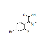 3-(4-Bromo-2-fluorophenyl)pyrazin-2(1H)-one