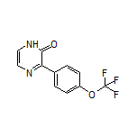 3-[4-(Trifluoromethoxy)phenyl]pyrazin-2(1H)-one