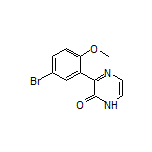 3-(5-Bromo-2-methoxyphenyl)pyrazin-2(1H)-one