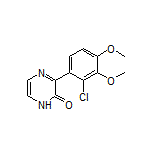 3-(2-Chloro-3,4-dimethoxyphenyl)pyrazin-2(1H)-one