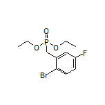 Diethyl 2-Bromo-5-fluorobenzylphosphonate