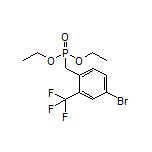 Diethyl 4-Bromo-2-(trifluoromethyl)benzylphosphonate