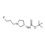 (S)-N-Boc-3-amino-1-(3-fluoropropyl)pyrrolidine