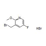 3-(Bromomethyl)-5-fluoro-2-methoxypyridine Hydrobromide