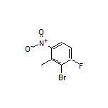 2-Bromo-1-fluoro-3-methyl-4-nitrobenzene