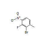 2-Bromo-3-fluoro-1-methyl-4-nitrobenzene