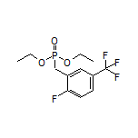 Diethyl 2-Fluoro-5-(trifluoromethyl)benzylphosphonate