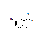 Methyl 5-Bromo-2-iodo-3-methylbenzoate