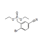 Diethyl 2-Bromo-5-cyanobenzylphosphonate