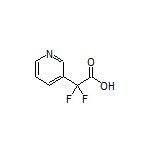 2,2-Difluoro-2-(3-pyridyl)acetic Acid