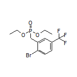 Diethyl 2-Bromo-5-(trifluoromethyl)benzylphosphonate