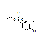 Diethyl 4-Bromo-2-fluoro-5-methylbenzylphosphonate