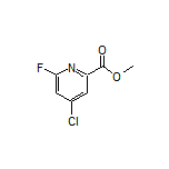 Methyl 4-Chloro-6-fluoropicolinate