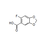 6-Fluorobenzo[d][1,3]dioxole-5-carboxylic Acid