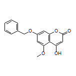 7-(Benzyloxy)-4-hydroxy-5-methoxycoumarin