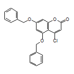 5,7-Bis(benzyloxy)-4-chlorocoumarin