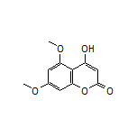 4-Hydroxy-5,7-dimethoxycoumarin