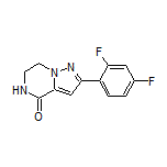 2-(2,4-Difluorophenyl)-6,7-dihydropyrazolo[1,5-a]pyrazin-4(5H)-one