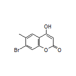 7-Bromo-4-hydroxy-6-methylcoumarin