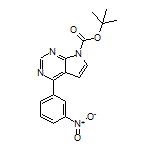 7-Boc-4-(3-nitrophenyl)-7H-pyrrolo[2,3-d]pyrimidine