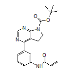 N-[3-(7-Boc-6,7-dihydro-5H-pyrrolo[2,3-d]pyrimidin-4-yl)phenyl]acrylamide