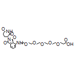 1-[[2-(2,6-Dioxo-3-piperidyl)-1,3-dioxo-4-isoindolinyl]amino]-3,6,9,12,15-pentaoxaoctadecan-18-oic Acid