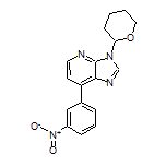 2-[7-(3-Nitrophenyl)imidazo[5,4-b]pyridin-3-yl]-2H-3,4,5,6-tetrahydropyran