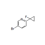 5-Bromo-2-(1-fluorocyclopropyl)pyridine